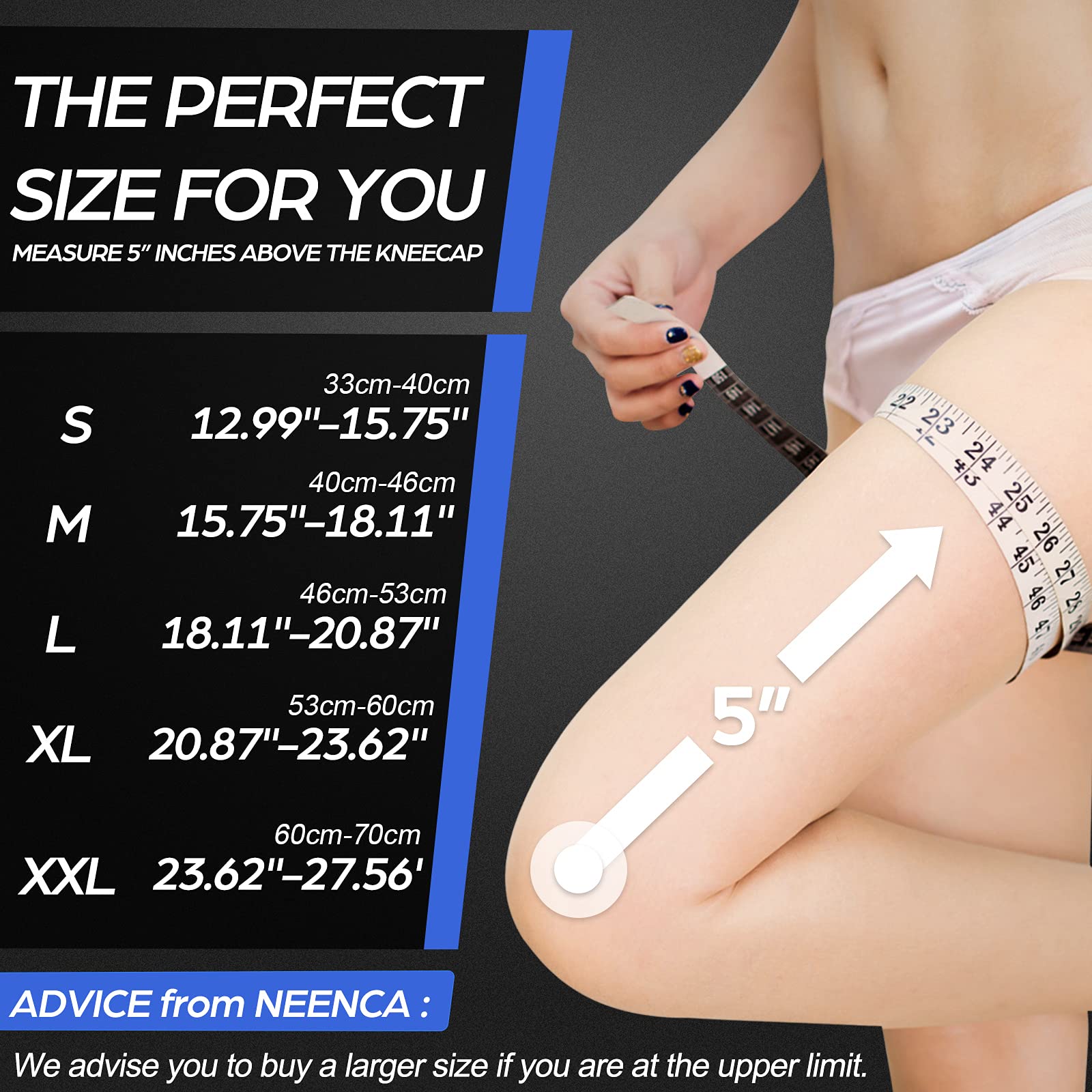 Amazon.co.jp: NEENCA 膝ブレース 膝圧縮スリーブサポート 膝の